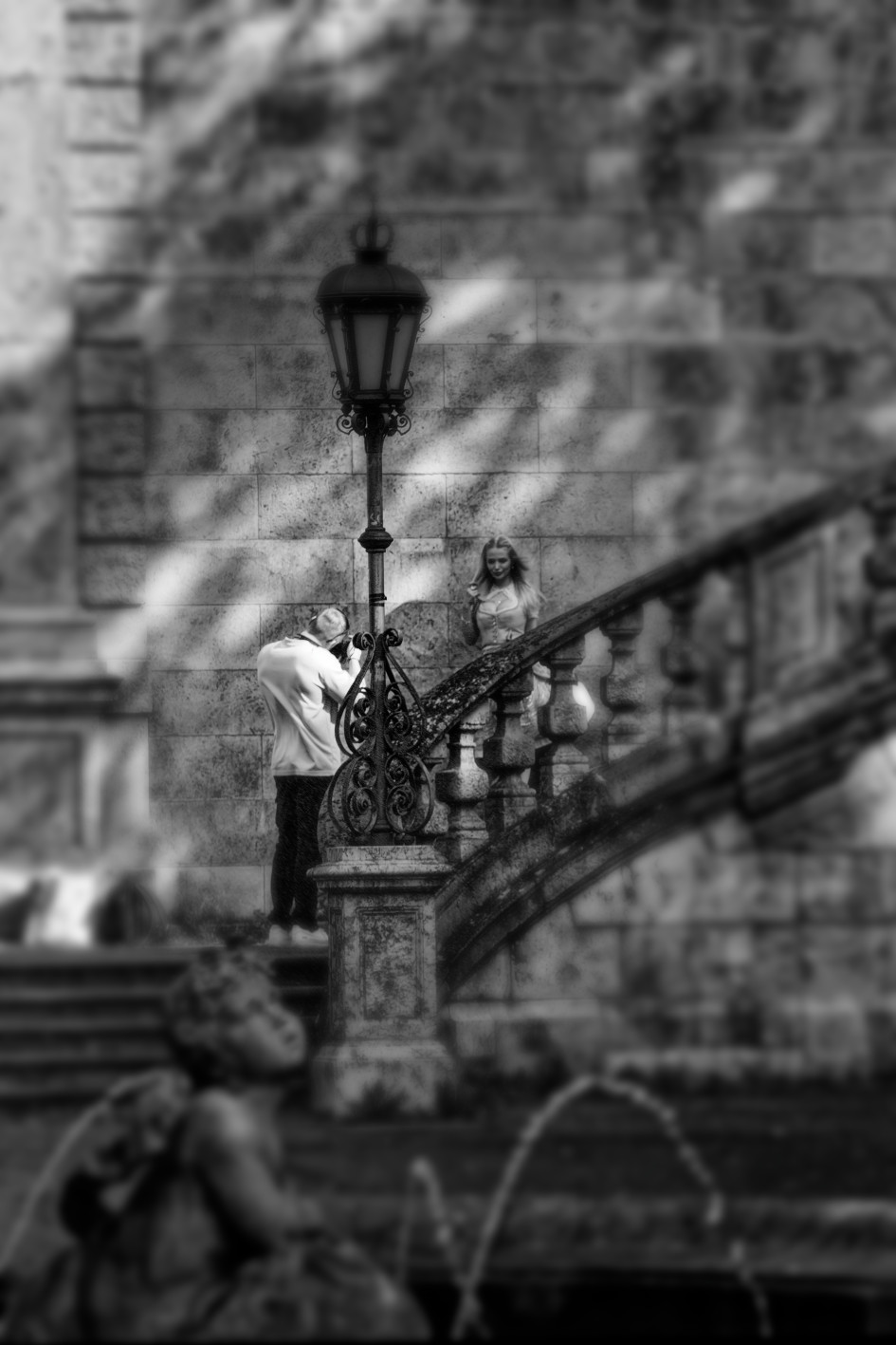 Ein Augenblick zwischen Licht und Zeit