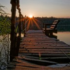 Magischer Sonnenuntergang mit der M50 – kleiner Body, großer Moment