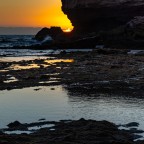 Sonnenuntergang am Meer auf Fuerteventura