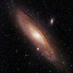 Andromedagalaxie M31 mit M32 und M110