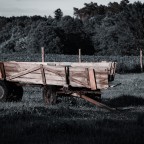 Alter Bauernwagen – Spuren vergangener Zeiten
