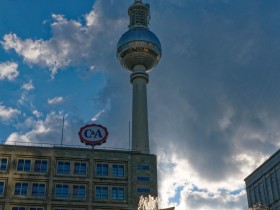 Berlin im Gegenlicht